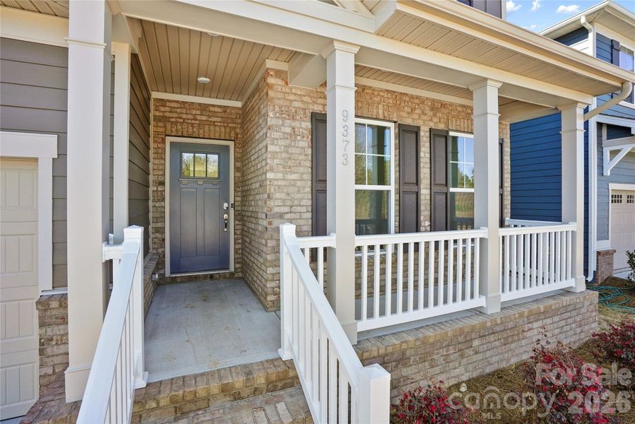 Exterior details and patio area of a home in Cannon Run, Concord (Image 3).