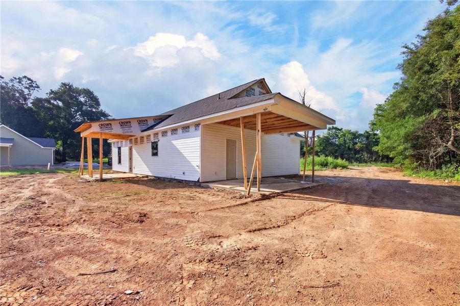 In-progress construction of a new home in , Cedartown, GA (Image 28). In-progress construction of a new home in , Cedartown, GA (Image 28).