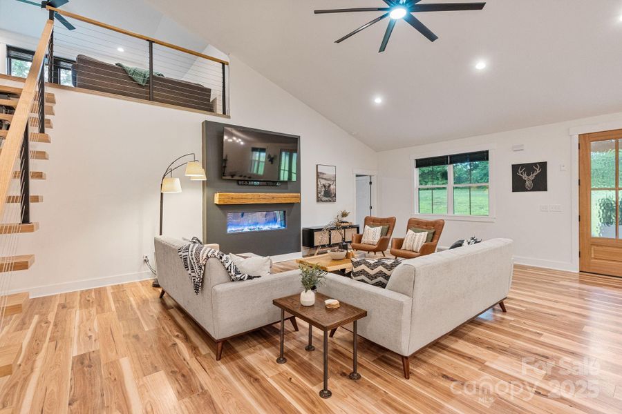Furnished interior view inside a new home in , York (Image 12).