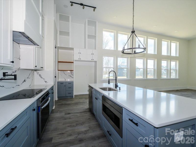 Furnished interior view inside a new home in , Bessemer City (Image 9).