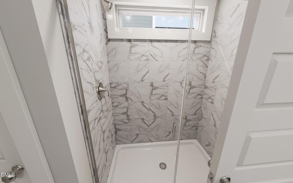 Walk In Shower - Yin & Yang Interior Walk In Shower - Yin & Yang Interior