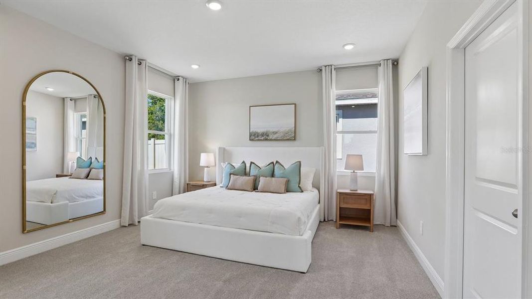 Furnished interior view inside a new home in Summit View, Dade City (Image 18).