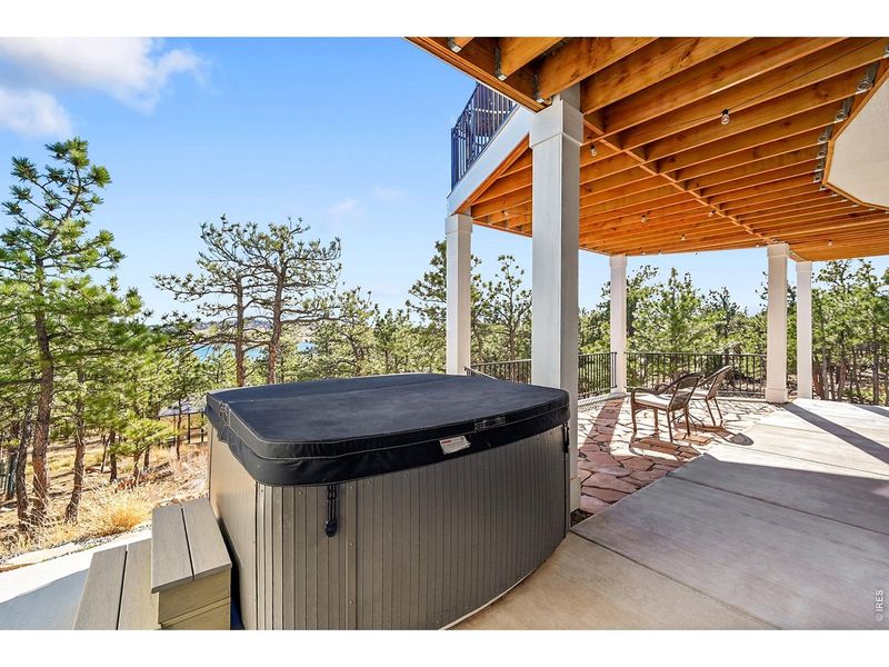 Exterior details and patio area of a home in , Loveland (Image 4).