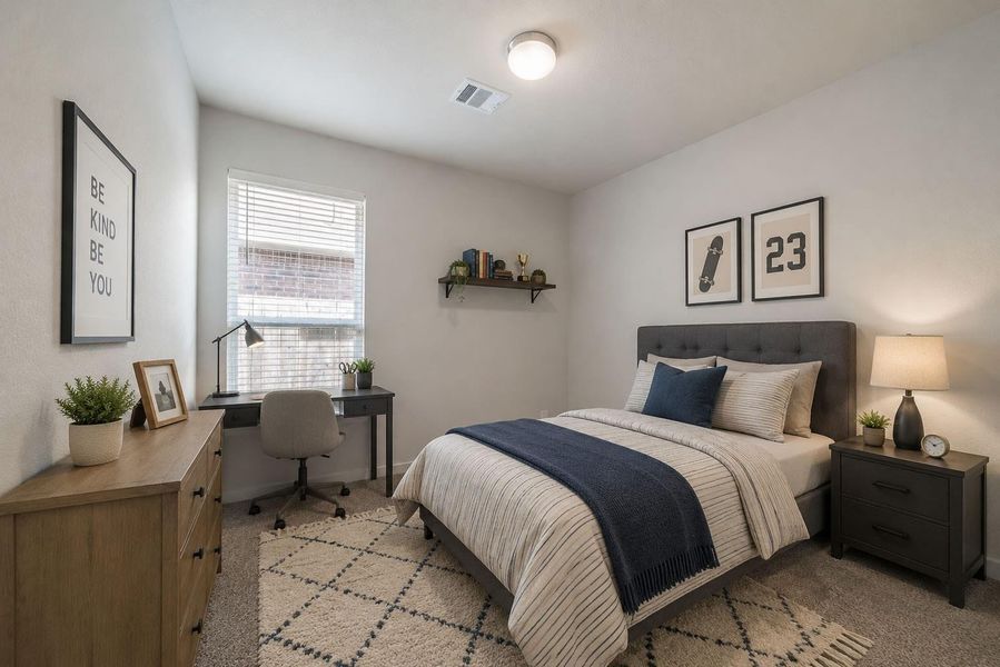 third bedroom *picture virtually staged