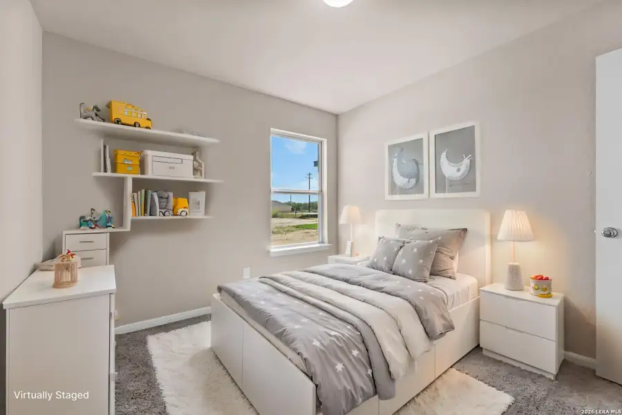 Furnished interior view inside a new home in , Elmendorf (Image 4).