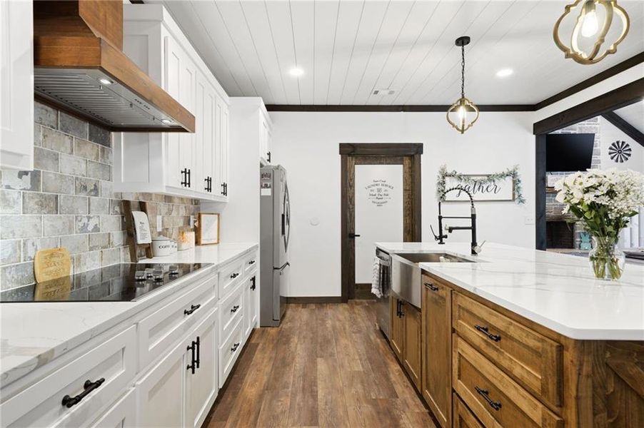 Furnished interior view inside a new home in , Talking Rock (Image 44).