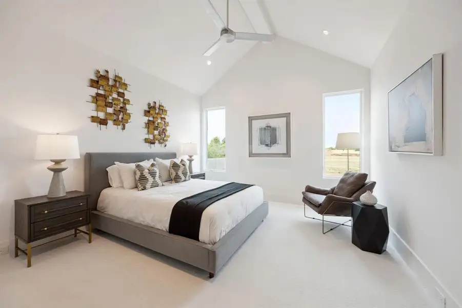 Furnished interior in a model home at Avadene at Las Colinas in Irving (Image 11).