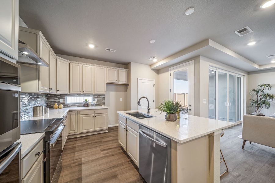 Furnished interior view inside a new home in The Reserve at Green Valley Ranch, Aurora (Image 5).