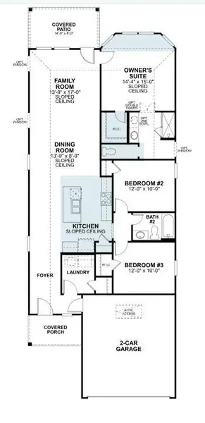 2D floor plan layout of this home in Ambrose, La Marque, TX (Image 4). 2D floor plan layout of this home in Ambrose, La Marque, TX (Image 4).