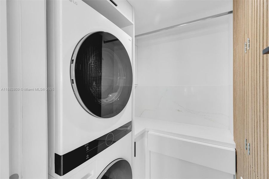 Furnished interior view inside a new home in , Key Largo (Image 36).