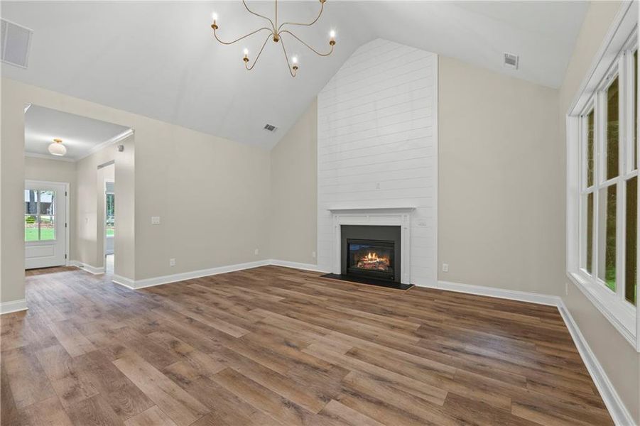 Spacious, unfurnished interior of a new home in , Nicholson (Image 43).
