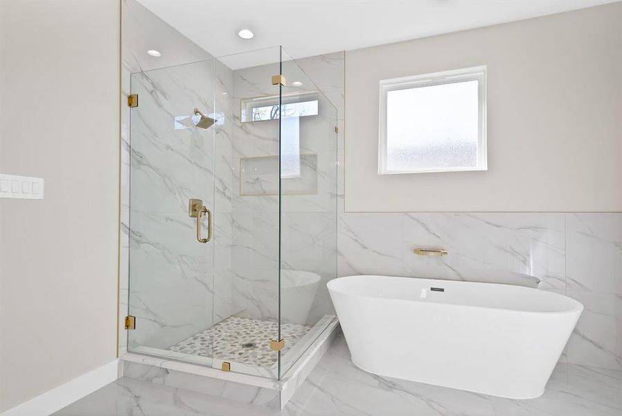 Furnished interior view inside a new home in , Dallas (Image 8).