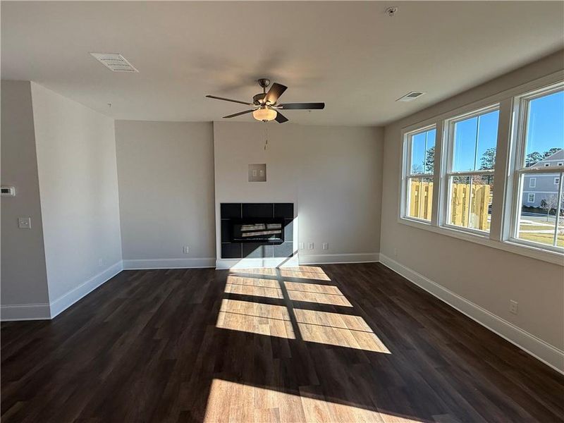 Spacious, unfurnished interior of a new home in , Marietta (Image 14). Spacious, unfurnished interior of a new home in , Marietta (Image 14).