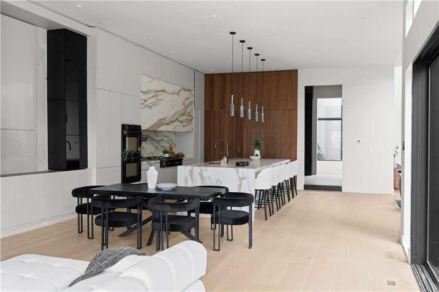 Furnished interior view inside a new home in , Atlanta (Image 37).