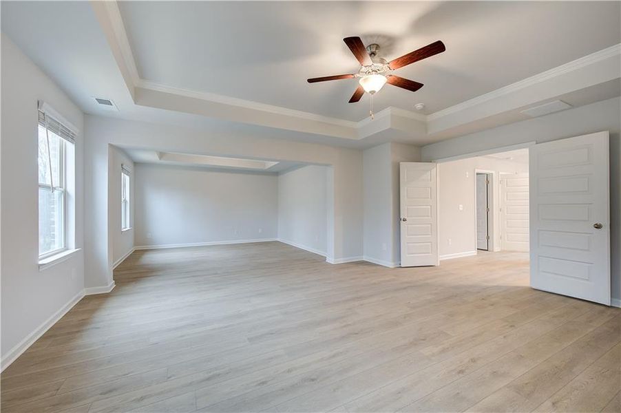 Spacious, unfurnished interior of a new home in Trinity Park, McDonough (Image 22).