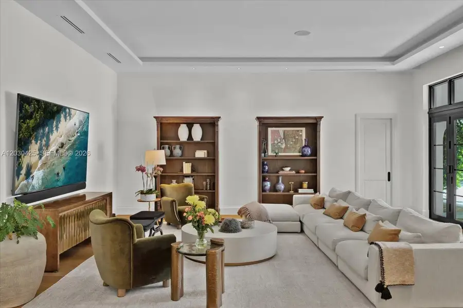 Furnished interior view inside a new home in , Coral Gables (Image 17). Furnished interior view inside a new home in , Coral Gables (Image 17).