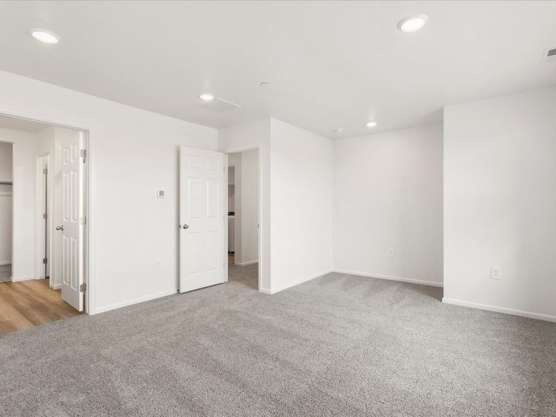 Spacious, unfurnished interior of a new home in Poudre Heights: The Meadow Collection, Windsor (Image 14).