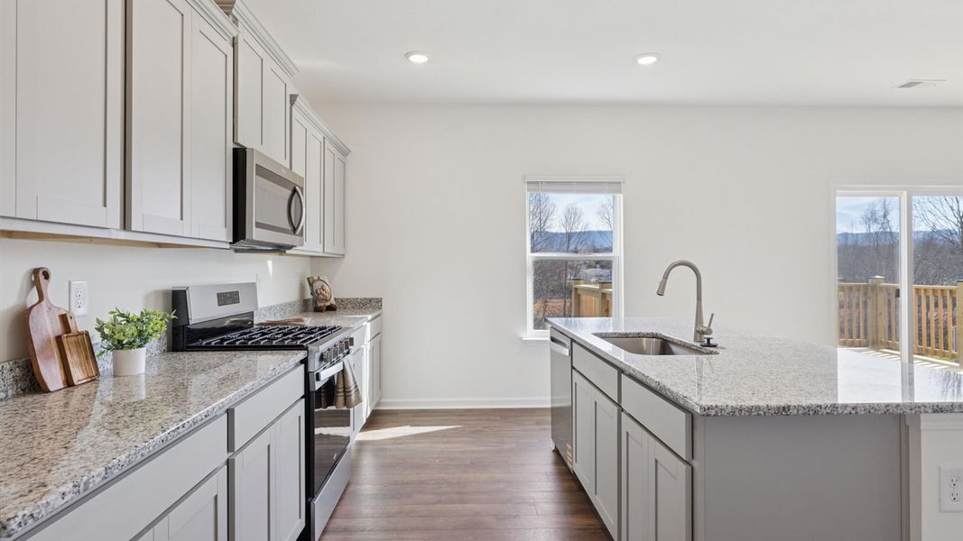Furnished interior view inside a new home in Whispering Springs, Maryville (Image 7). Furnished interior view inside a new home in Whispering Springs, Maryville (Image 7).