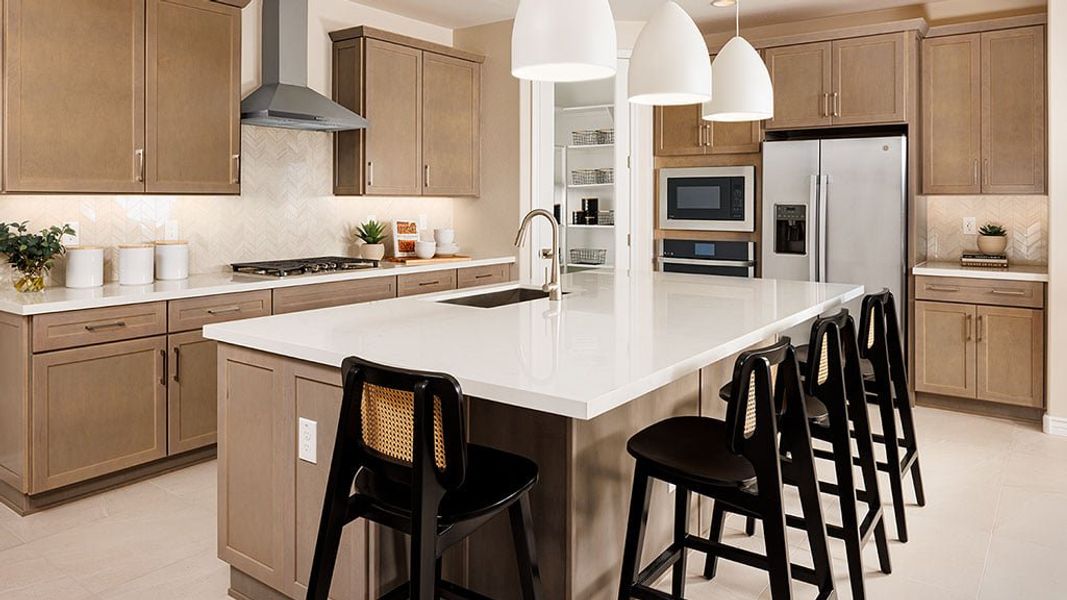 Representative furnished interior of a home built from the Sienna by Taylor Morrison in Saddleback, Peoria (Image 8).