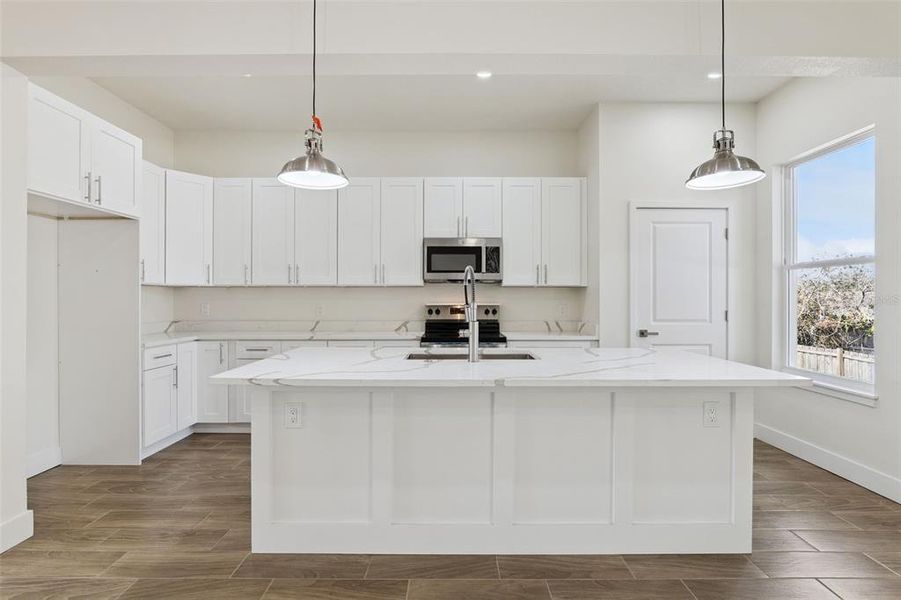 Furnished interior view inside a new home in , Deltona (Image 8).