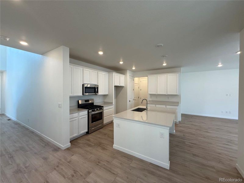 Furnished interior view inside a new home in , Parker (Image 2).