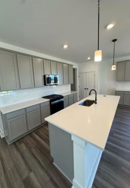 Furnished interior view inside a new home in Sage Collection – Freedom at Anthem, Kyle (Image 4).