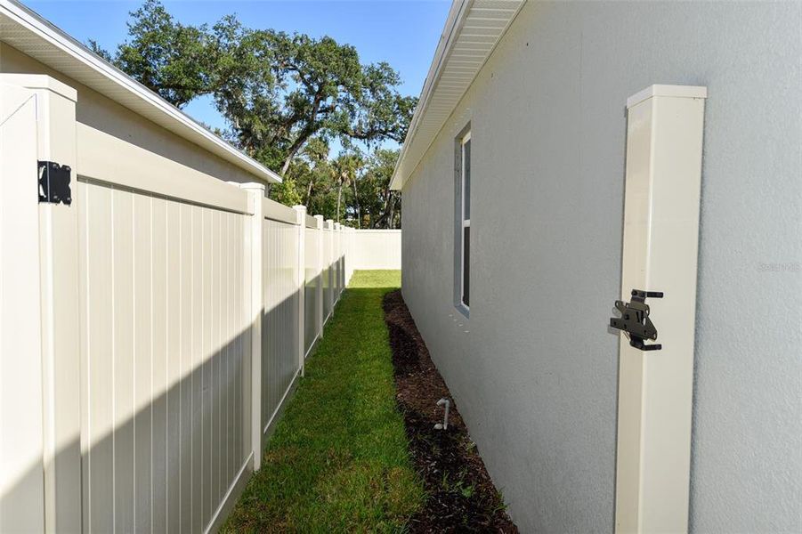 Exterior details and patio area of a home in Oak Leaf Preserve, New Smyrna Beach (Image 22). Exterior details and patio area of a home in Oak Leaf Preserve, New Smyrna Beach (Image 22).