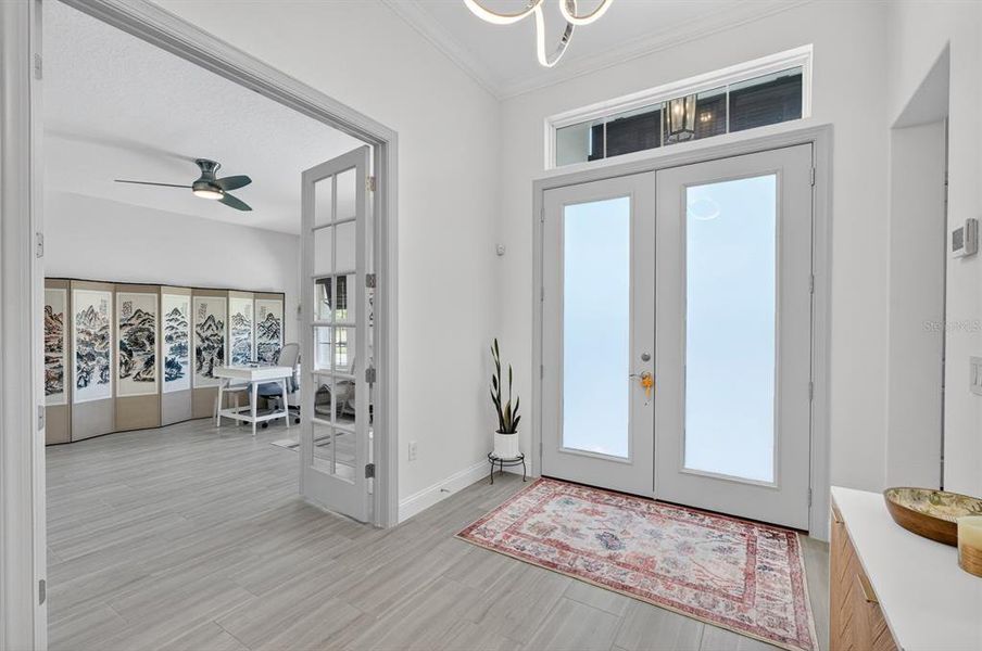 Furnished interior view inside a new home in , Palm Coast (Image 8).