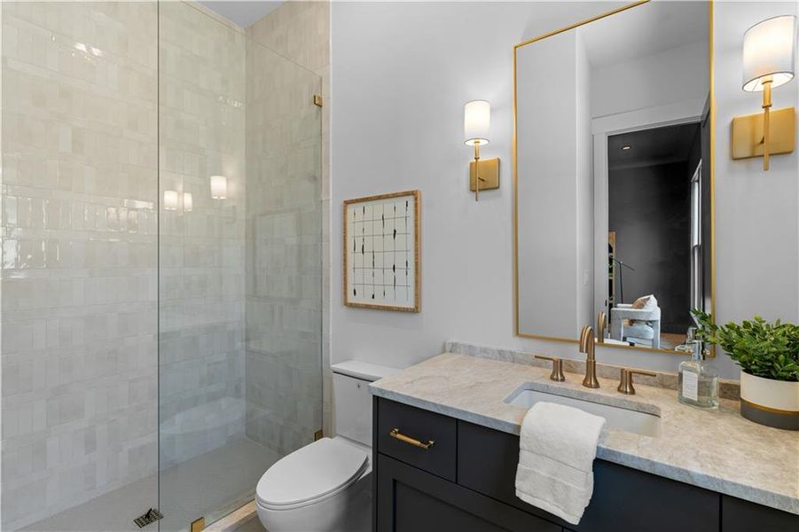 Furnished interior view inside a new home in , Atlanta (Image 5).