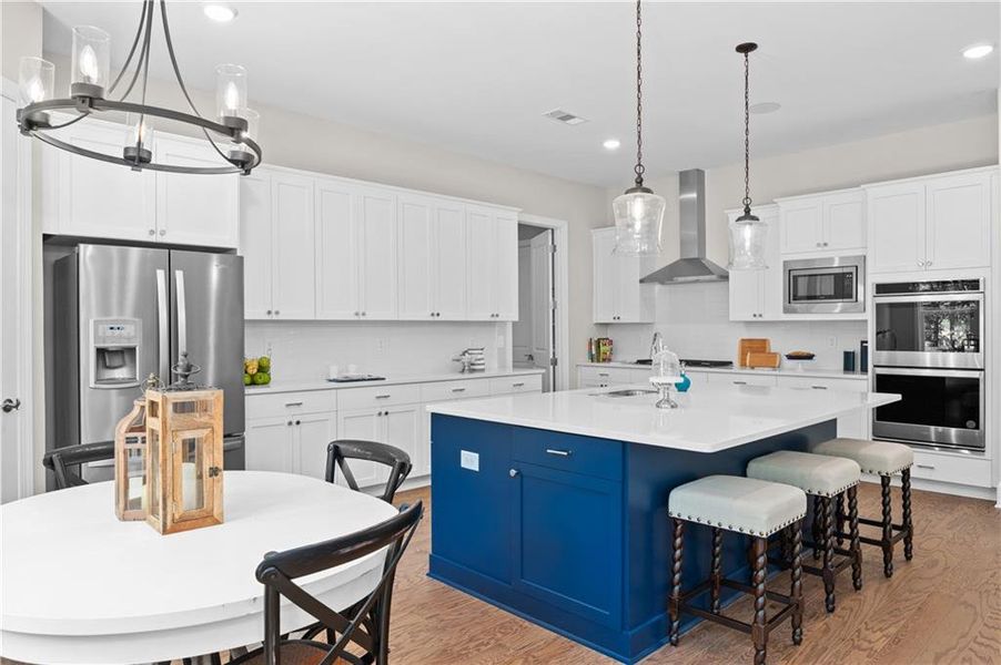Furnished interior view inside a new home in , Cumming (Image 42).