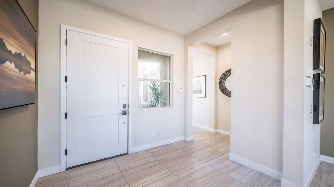 Furnished interior view inside a new home in Estrella, Goodyear (Image 7).