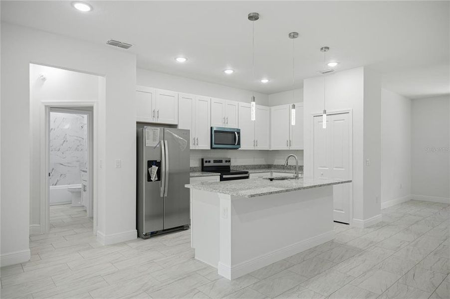 Furnished interior view inside a new home in , Citrus Springs (Image 10).