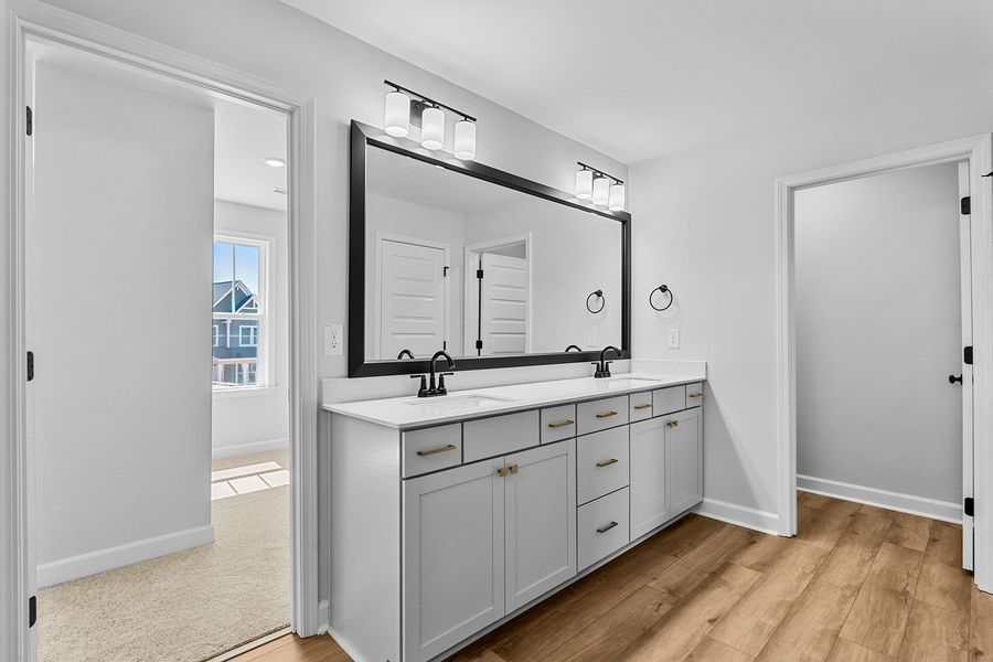 Furnished interior view inside a new home in Hanes Lake, Winston-Salem (Image 11).