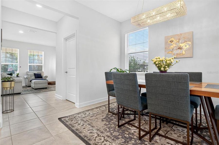Furnished interior view inside a new home in Storey Park: Innovation Cottage Collection, Orlando (Image 10).