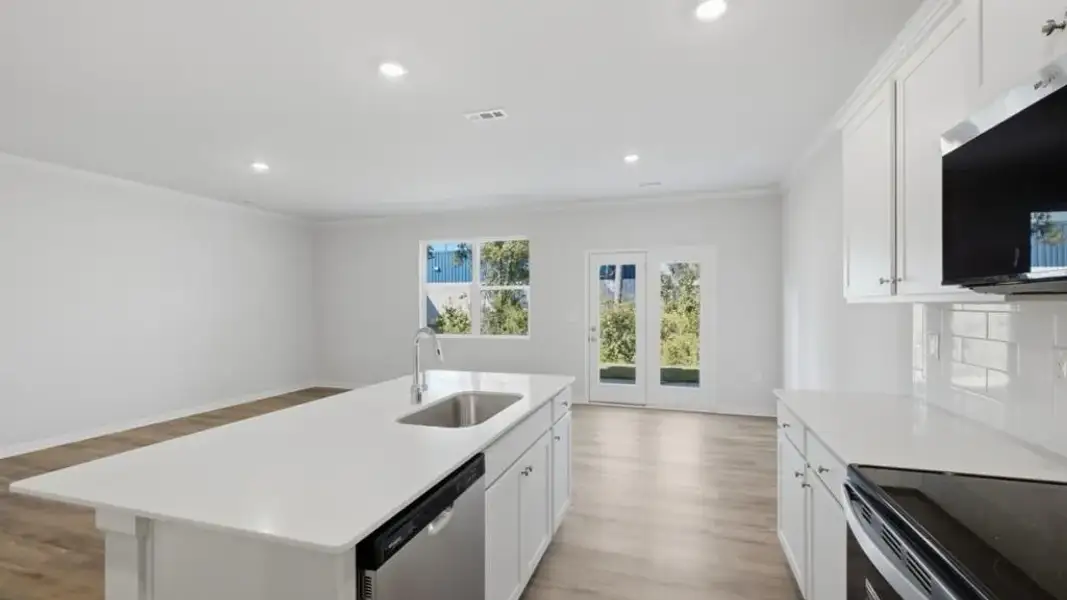 Furnished interior view inside a new home in Hughes Court, Dawsonville (Image 7).