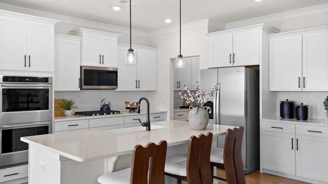 Furnished interior view inside a new home in Harrison Valley, Simpsonville (Image 10).