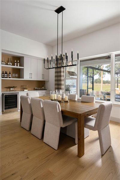 Furnished interior view inside a new home in , Archer (Image 11).