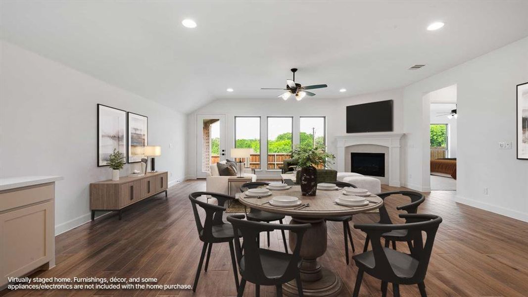 Furnished interior view inside a new home in Hillstead, Lavon (Image 7).