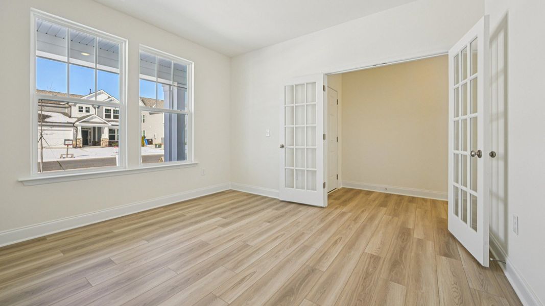 Representative furnished interior of a home built from the Wagener by DRB Homes in Weavers Pointe, Zebulon (Image 15).