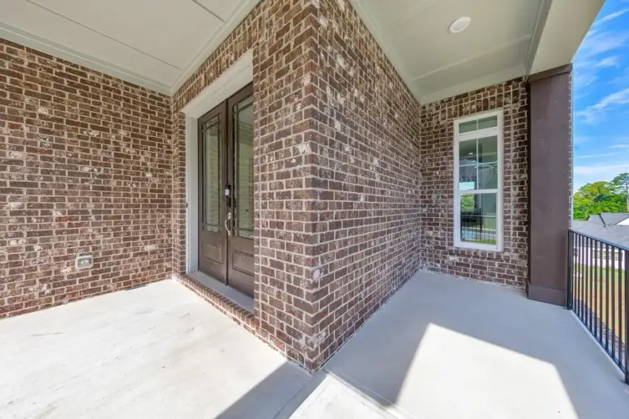 Exterior details and patio area of a home in , Woodstock (Image 35).