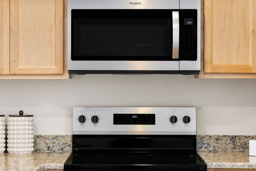 Stainless steel appliances