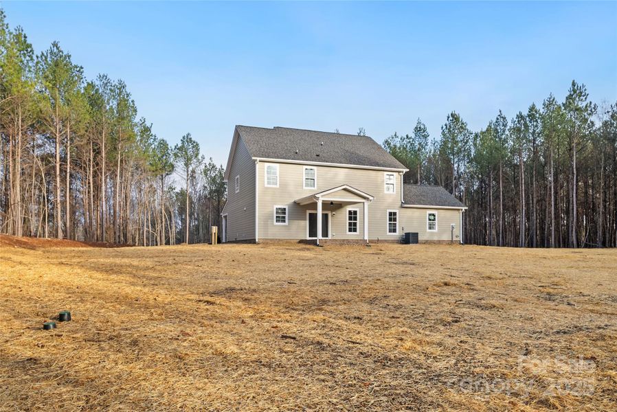 Exterior details and patio area of a home in , Wingate (Image 21).