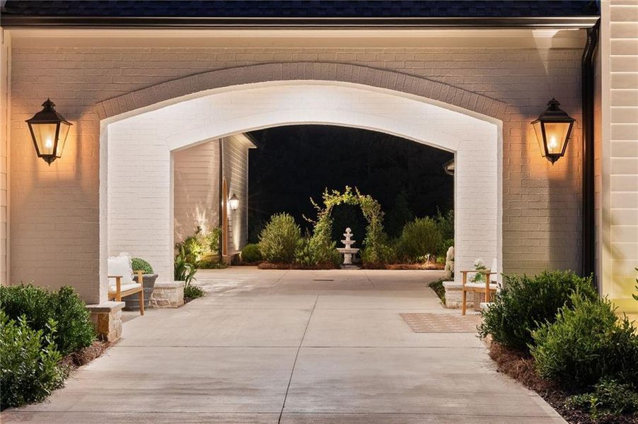 Exterior details and patio area of a home in , Canton (Image 41). Exterior details and patio area of a home in , Canton (Image 41).