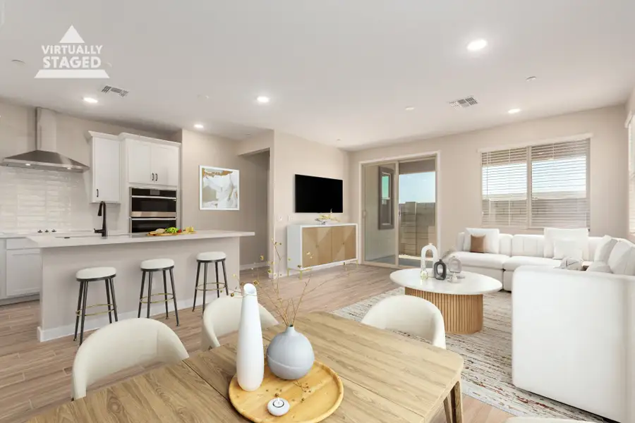 Furnished interior view inside a new home in Mira Vista at Victory, Buckeye (Image 4).