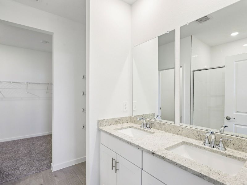 Furnished interior view inside a new home in Flagler Village - Signature Series, Palm Coast (Image 6).