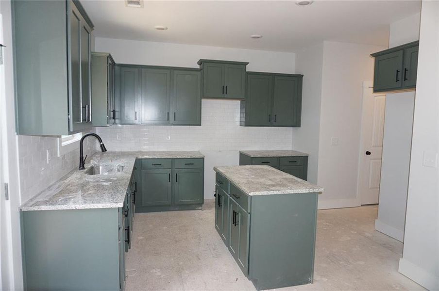 In-progress construction of a new home in Benson Estates, Dallas, GA (Image 14).