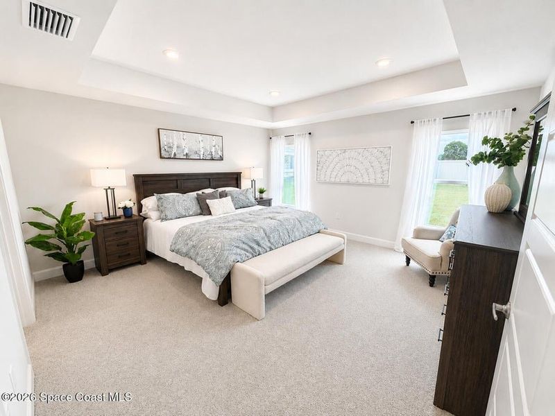 Furnished interior view inside a new home in St. John's Preserve, Palm Bay (Image 9).