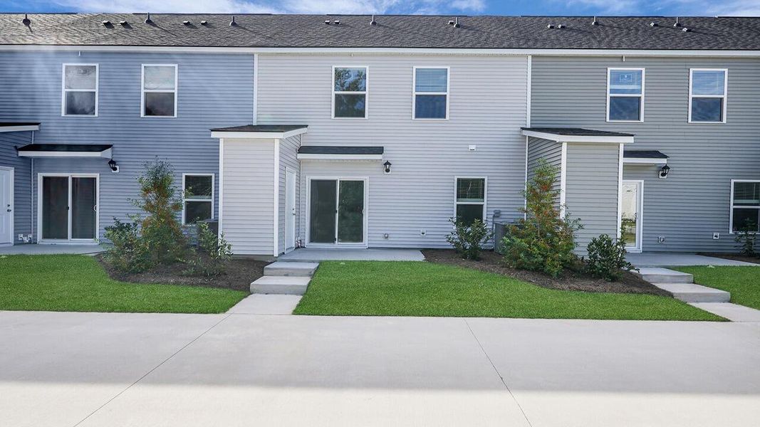 Exterior details and patio area of a home in Garbon Fields, Summerville (Image 21). Exterior details and patio area of a home in Garbon Fields, Summerville (Image 21).