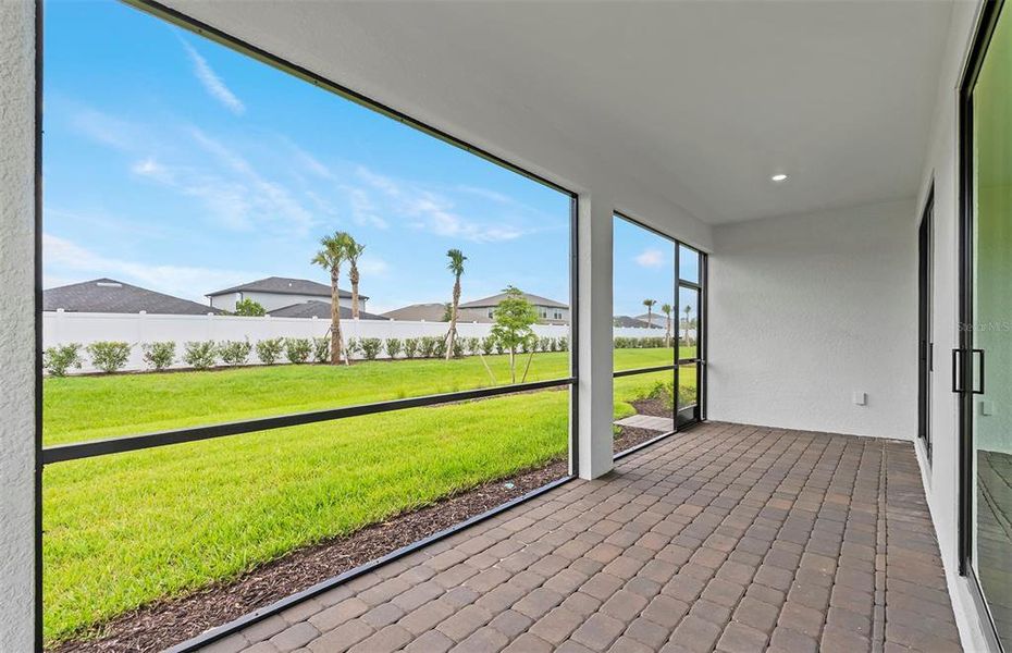 Exterior details and patio area of a home in , North Port (Image 2). Exterior details and patio area of a home in , North Port (Image 2).