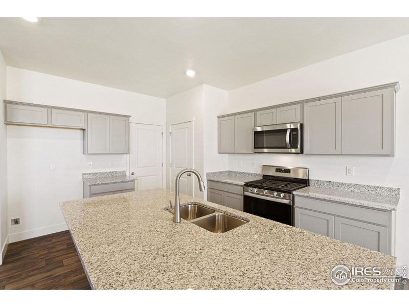Furnished interior view inside a new home in Ridge at Johnstown, Johnstown (Image 5).